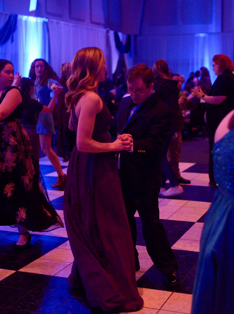 Emily Chenoweth and Christopher Mussatt dance